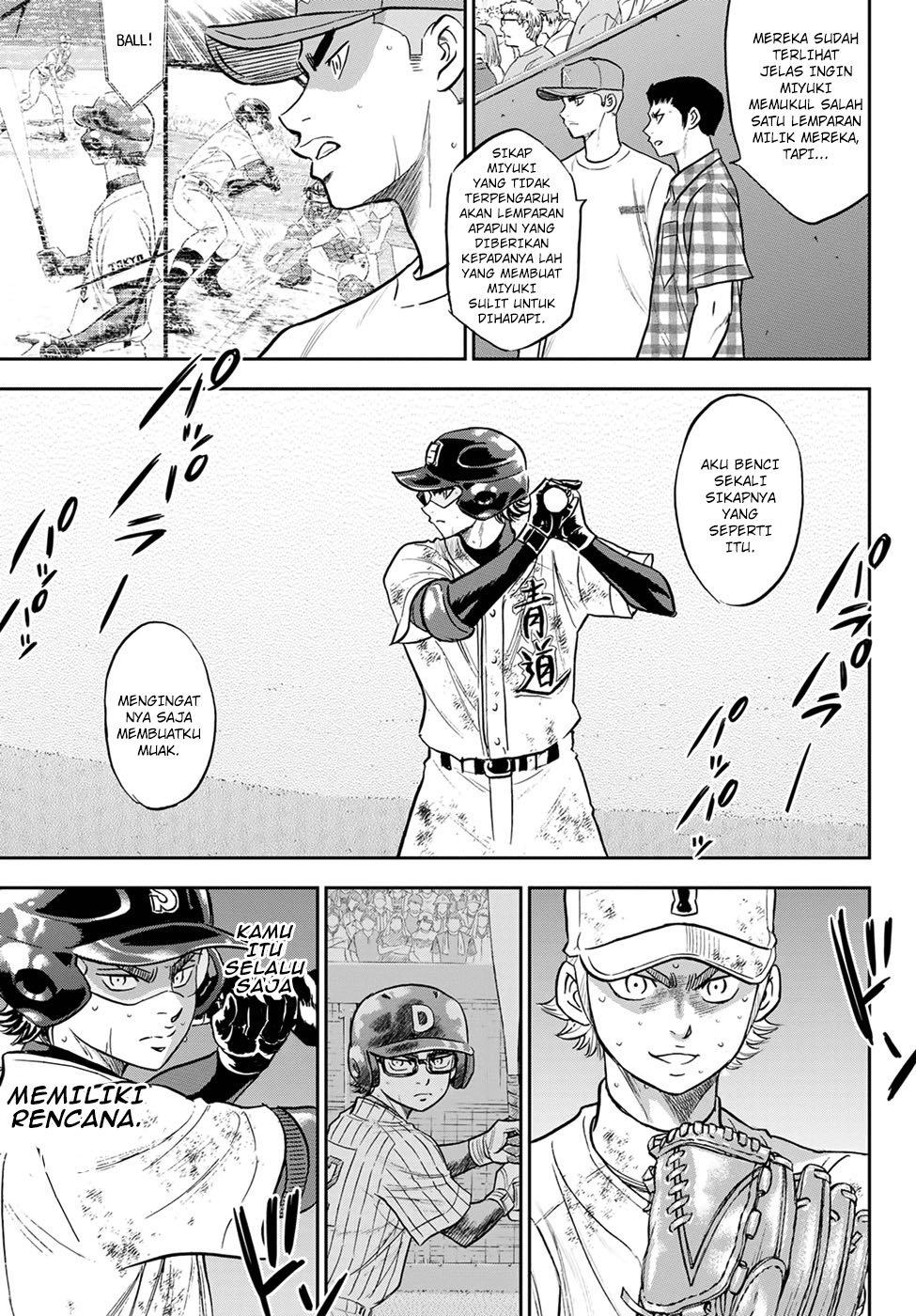 Diamond no Ace Act 2 Chapter 291 Gambar 17
