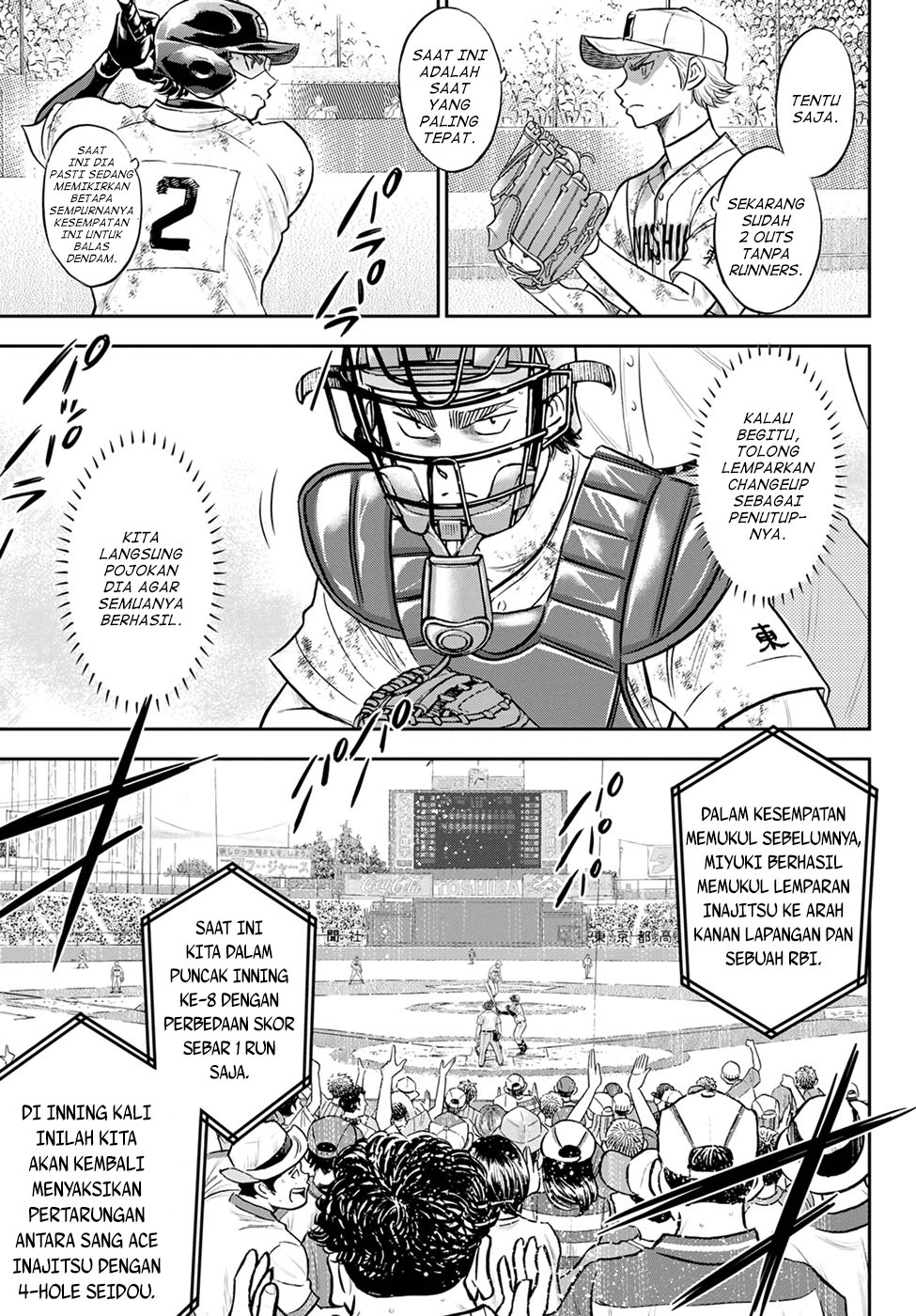 Diamond no Ace Act 2 Chapter 291 Gambar 11