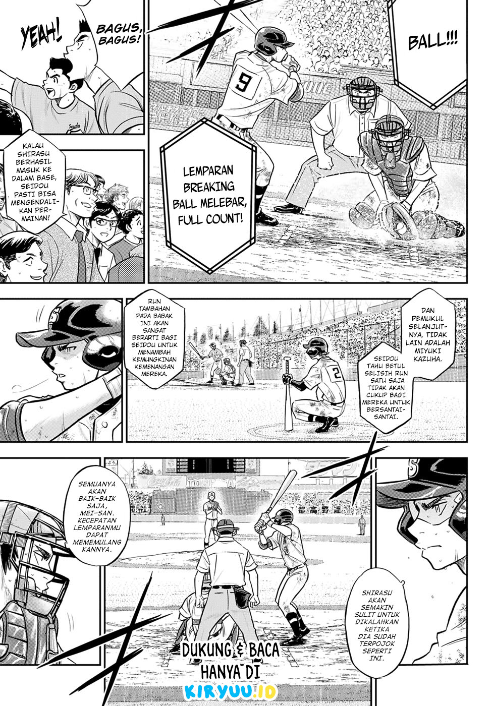 Diamond no Ace Act 2 Chapter 291 Gambar 5