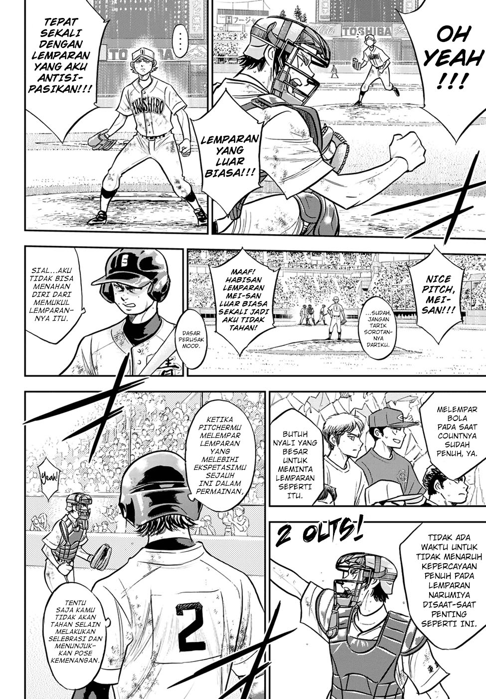 Diamond no Ace Act 2 Chapter 291 Gambar 8