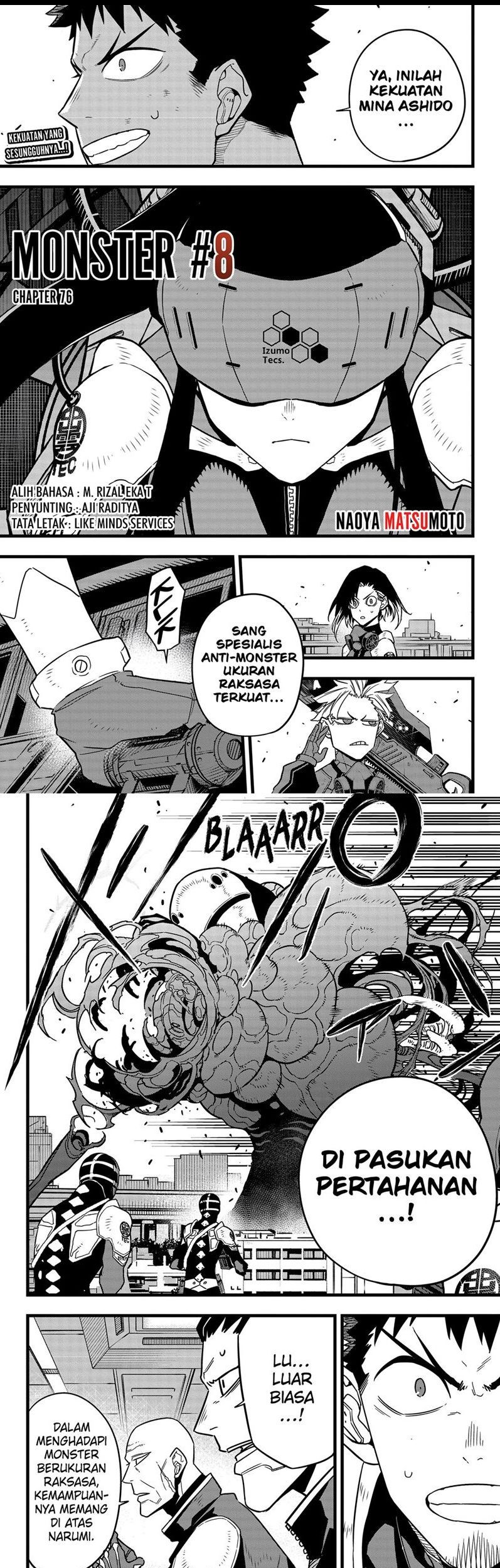 Komik 8Kaijuu Chapter 76 gambar nomor 1
