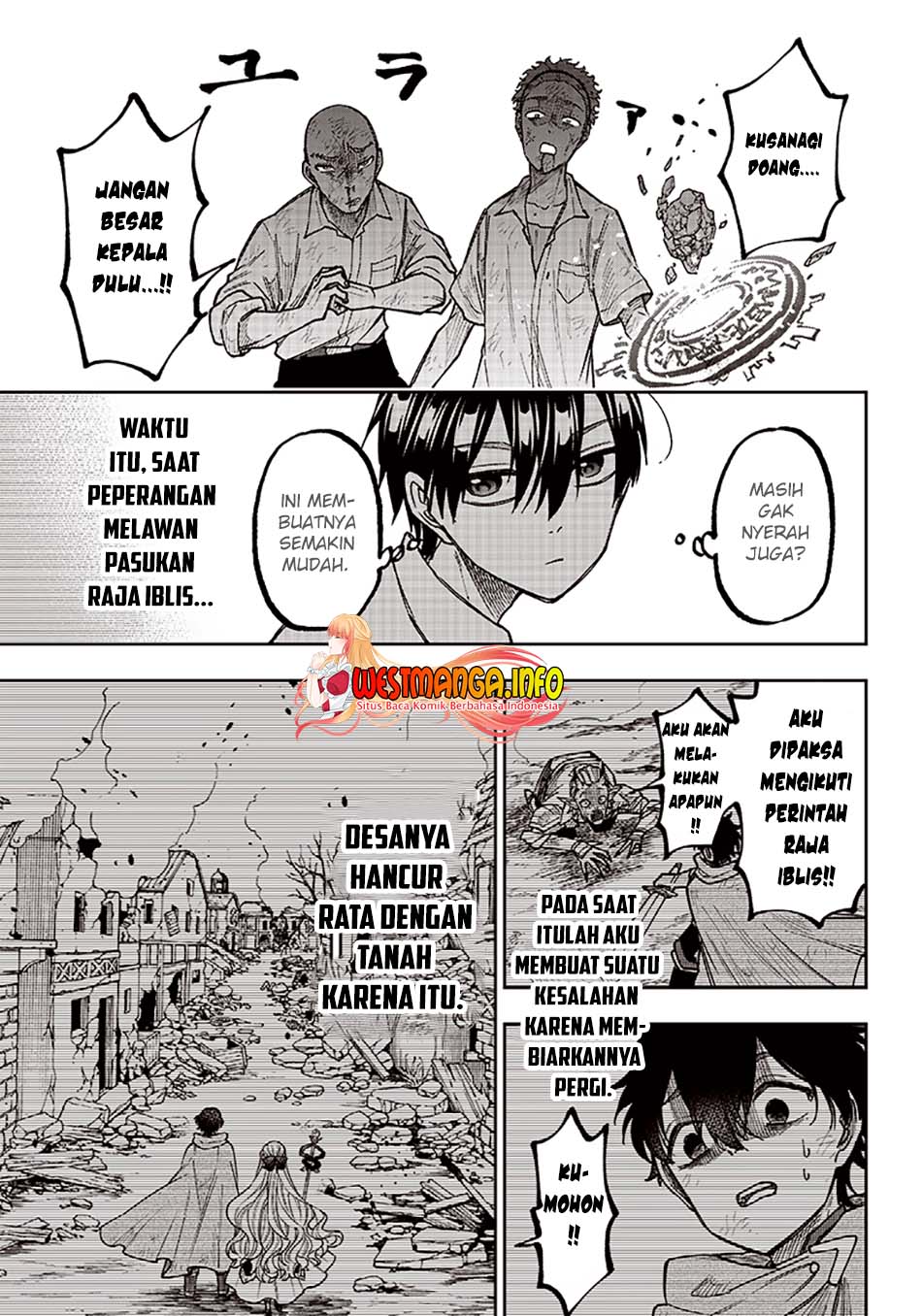 Kyuuseishu MESHIA ~Isekai wo sukutta moto yuusha ga mamono no afureru genjitsu sekai wo musou suru~ Chapter 05 Gambar 9