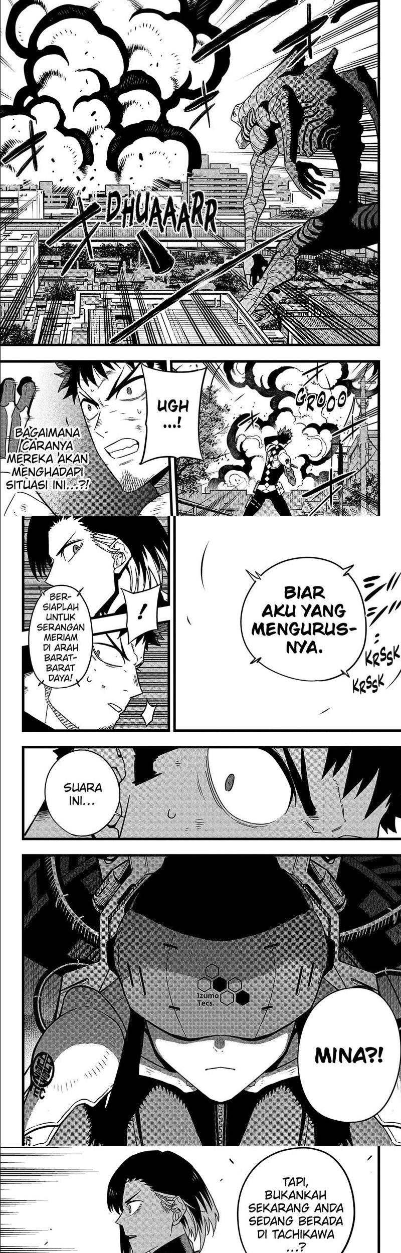 8Kaijuu Chapter 75 Gambar 7