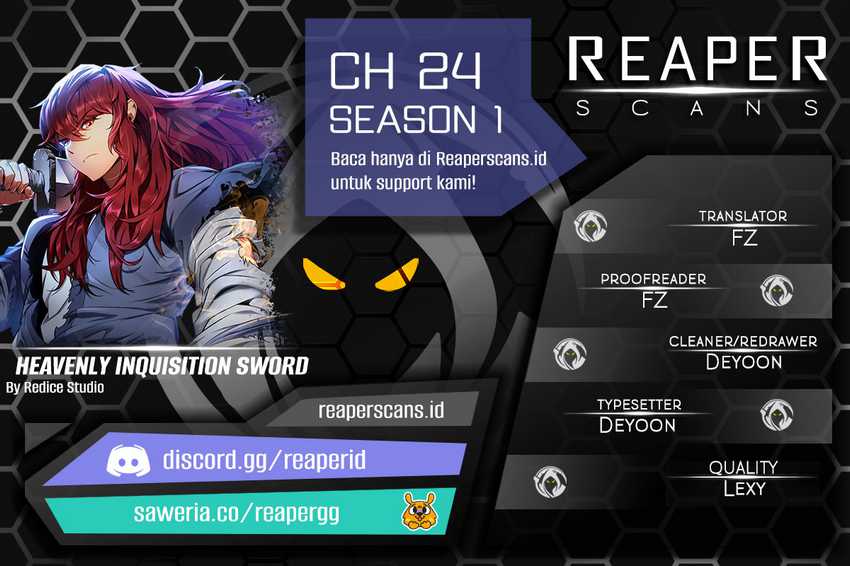 Komik Heavenly Inquisition Sword Chapter 24 gambar nomor 1