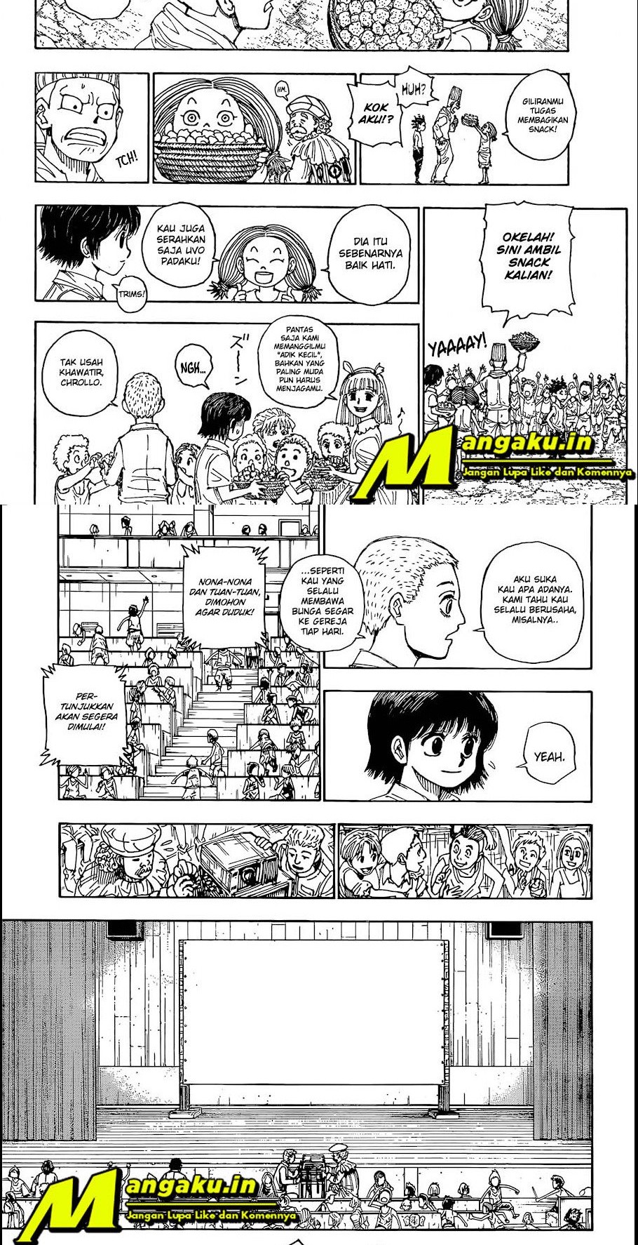 Manga Hunter x Hunter Chapter 396 gambar nomor 2