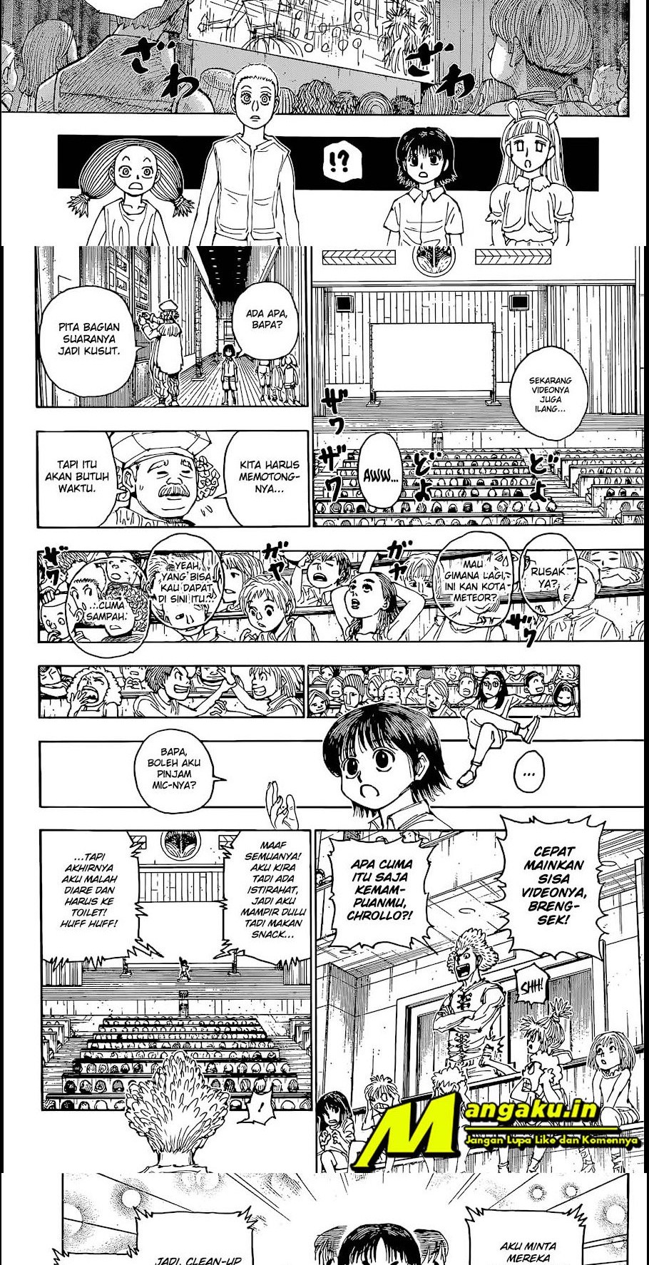 Hunter x Hunter Chapter 396 Gambar 4