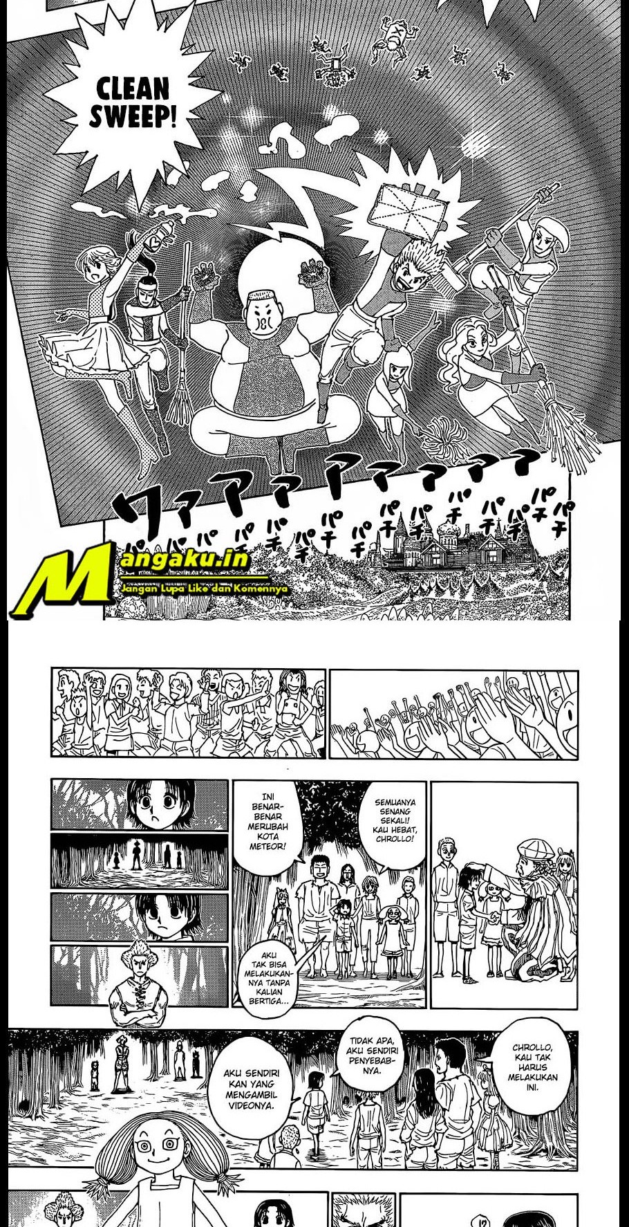Hunter x Hunter Chapter 396 Gambar 8