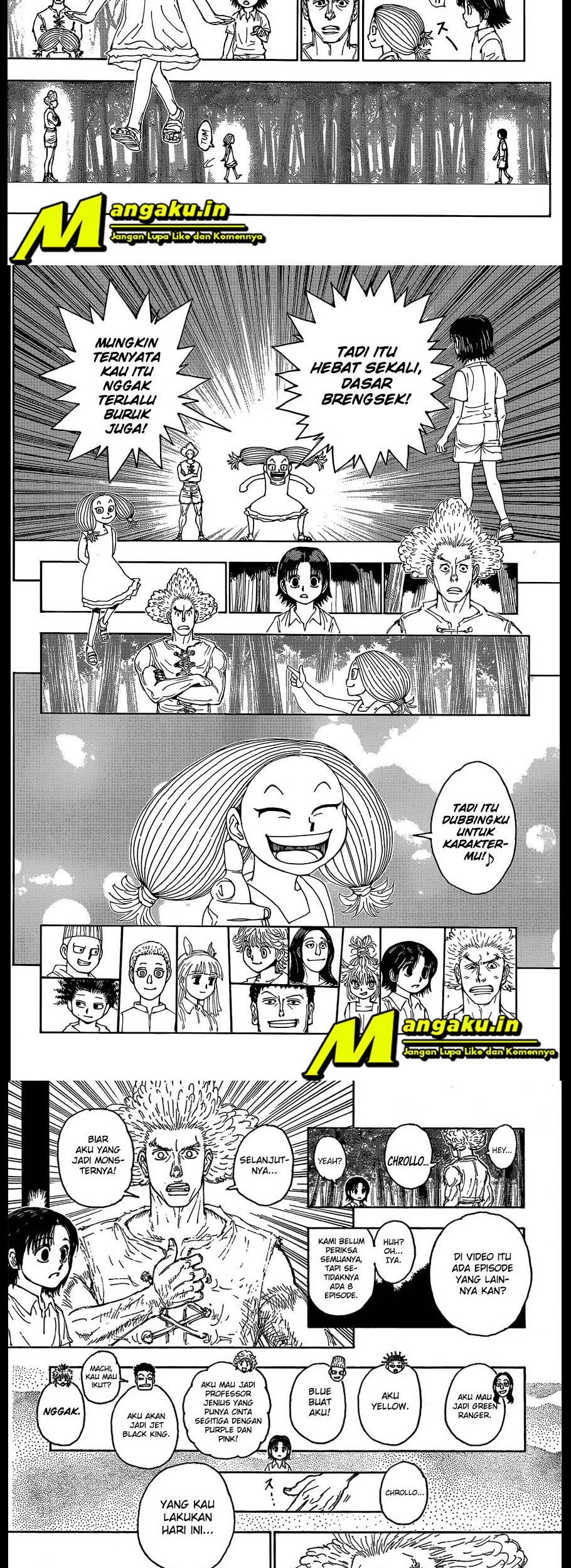 Hunter x Hunter Chapter 396 Gambar 9