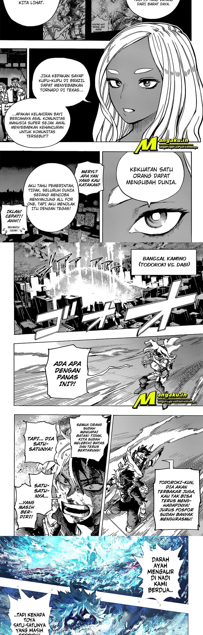 Boku no Hero Academia Chapter 374 Gambar 3