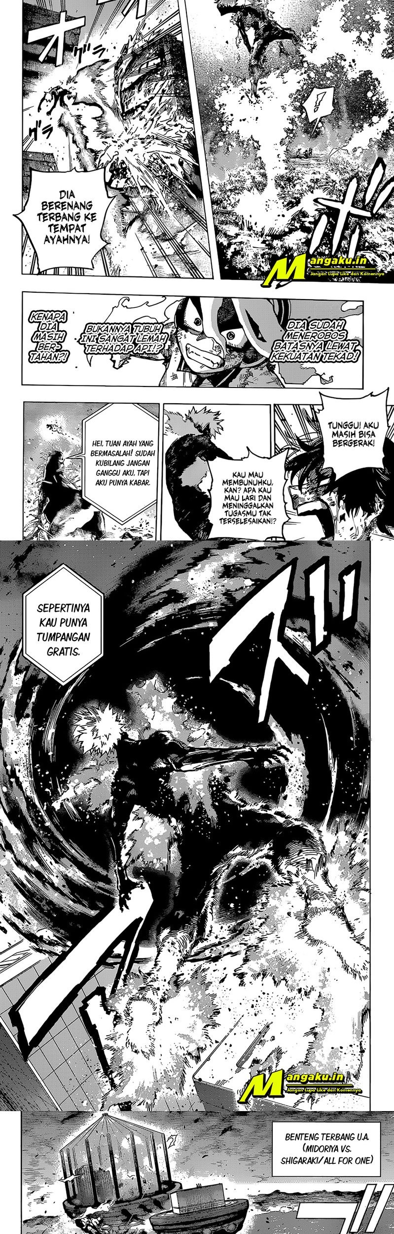 Boku no Hero Academia Chapter 374 Gambar 5