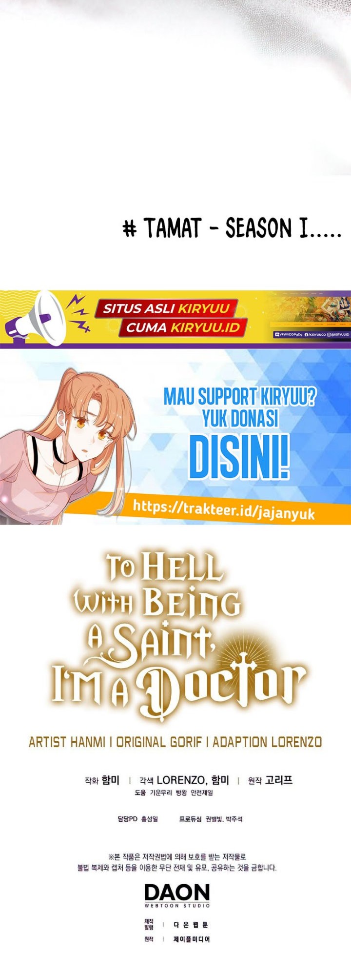 To Hell With Being a Saint, I’m a Doctor Chapter 43 Gambar 55