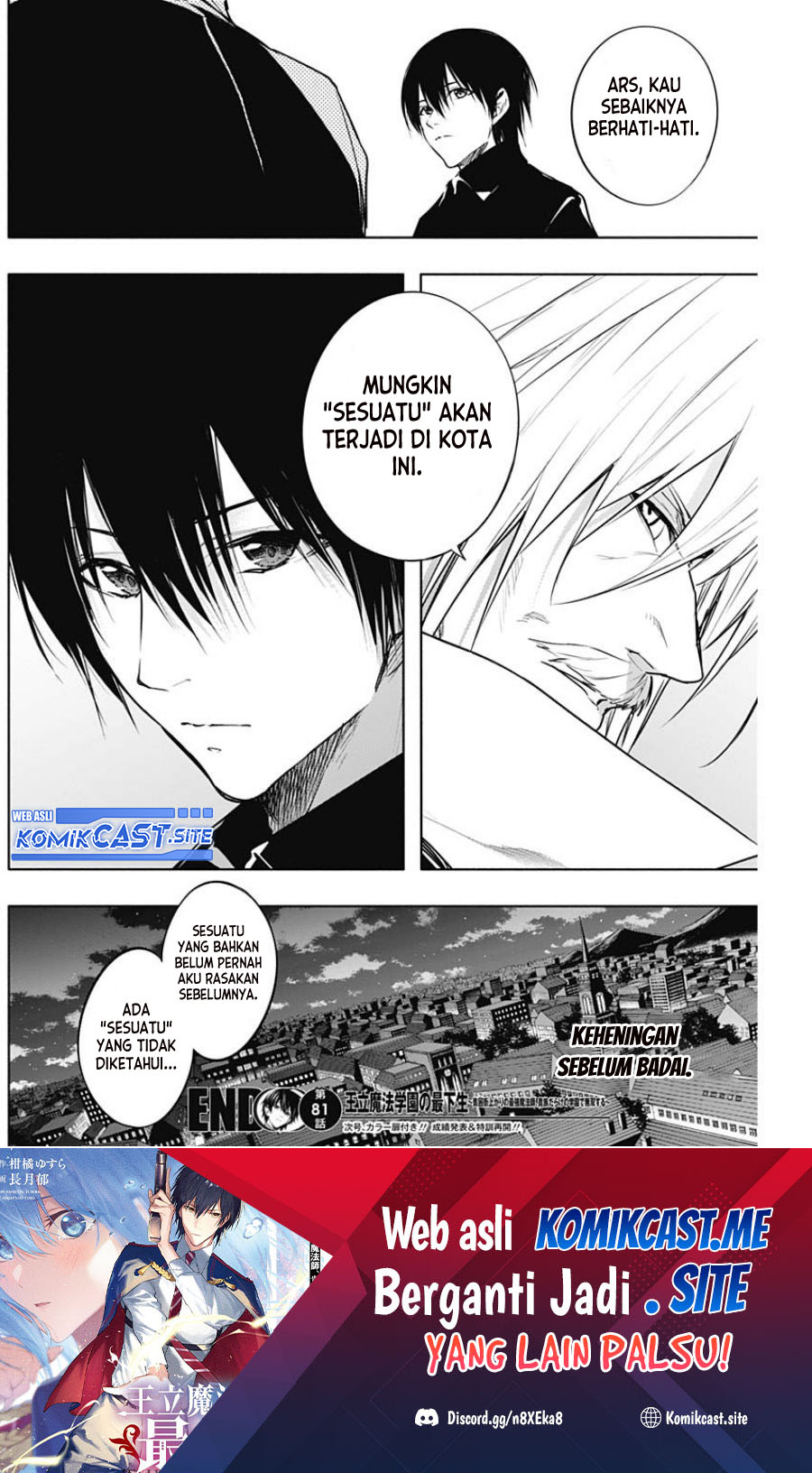 Ouritsu Mahou Gakuen no Saikasei: Slum Agari no Saikyou Mahoushi, Kizoku darake no Gakuen de Musou suru Chapter 81 Gambar 18