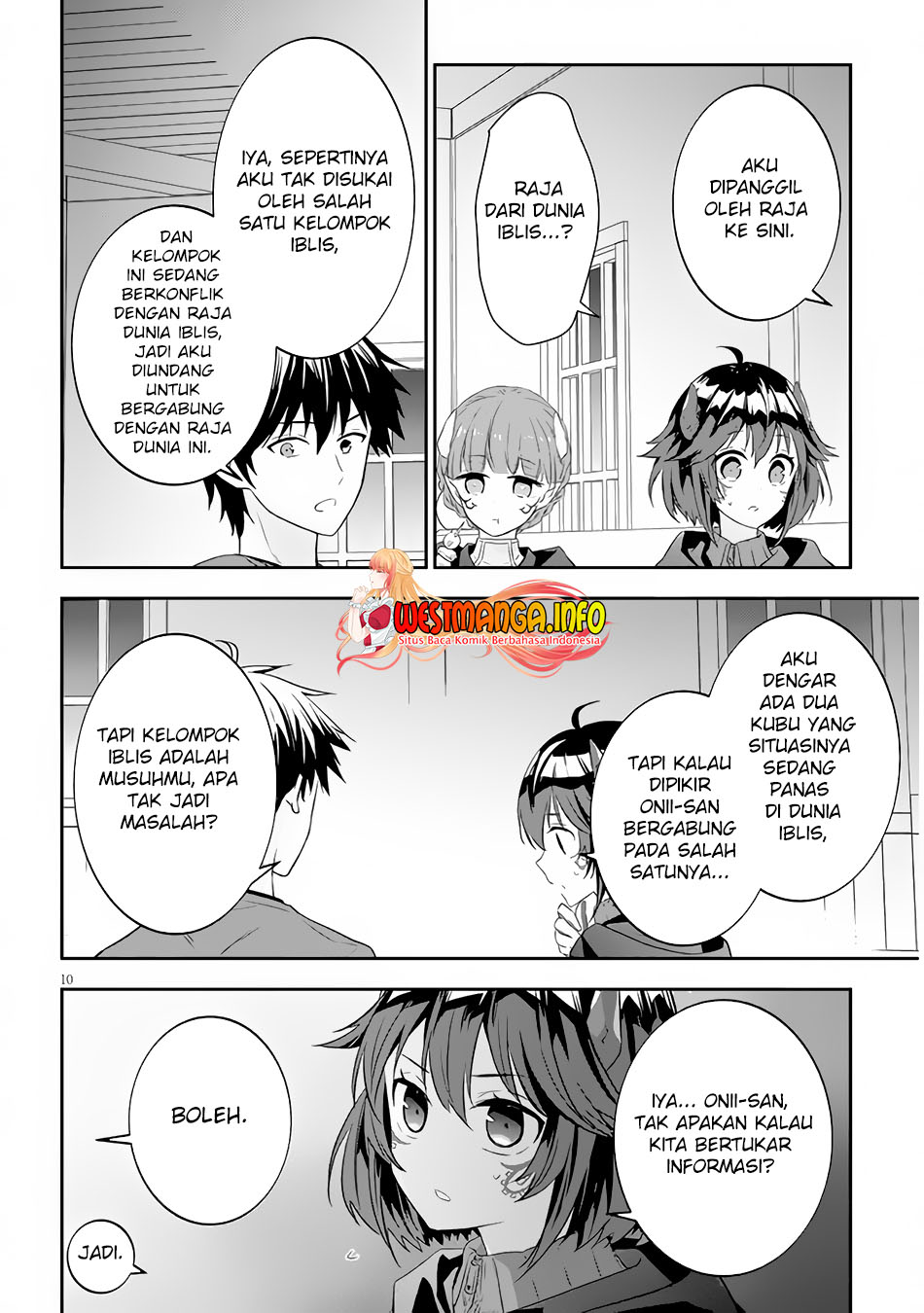 Maou ni Natte node – Dungeon Tsukutte Jingai Musume to Honobono suru Chapter 54.1 Gambar 12