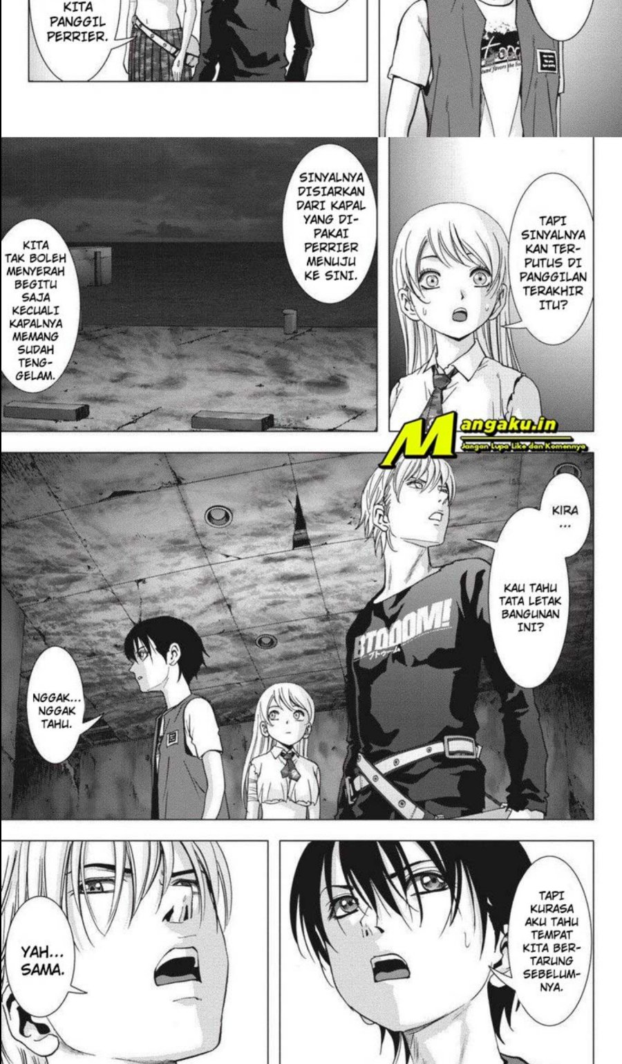 Btooom! Chapter 111.1 Gambar 12