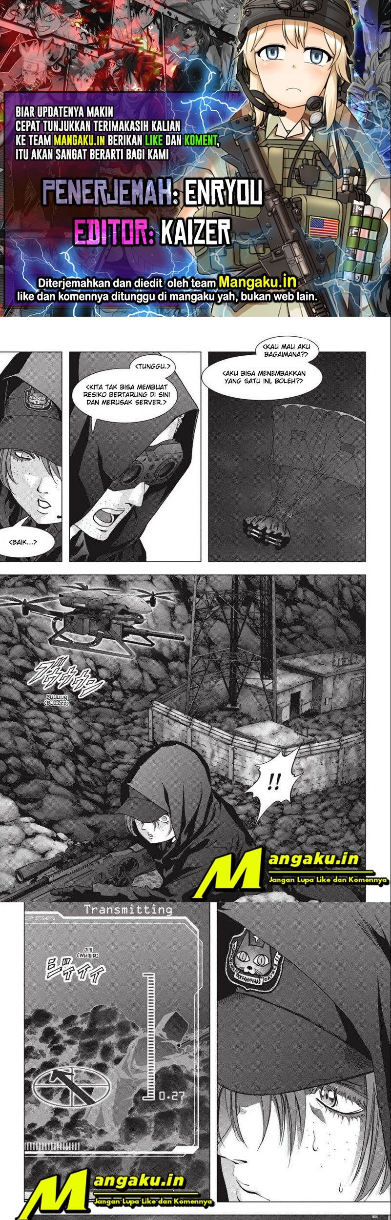 Komik Btooom! Chapter 110.2 gambar nomor 1