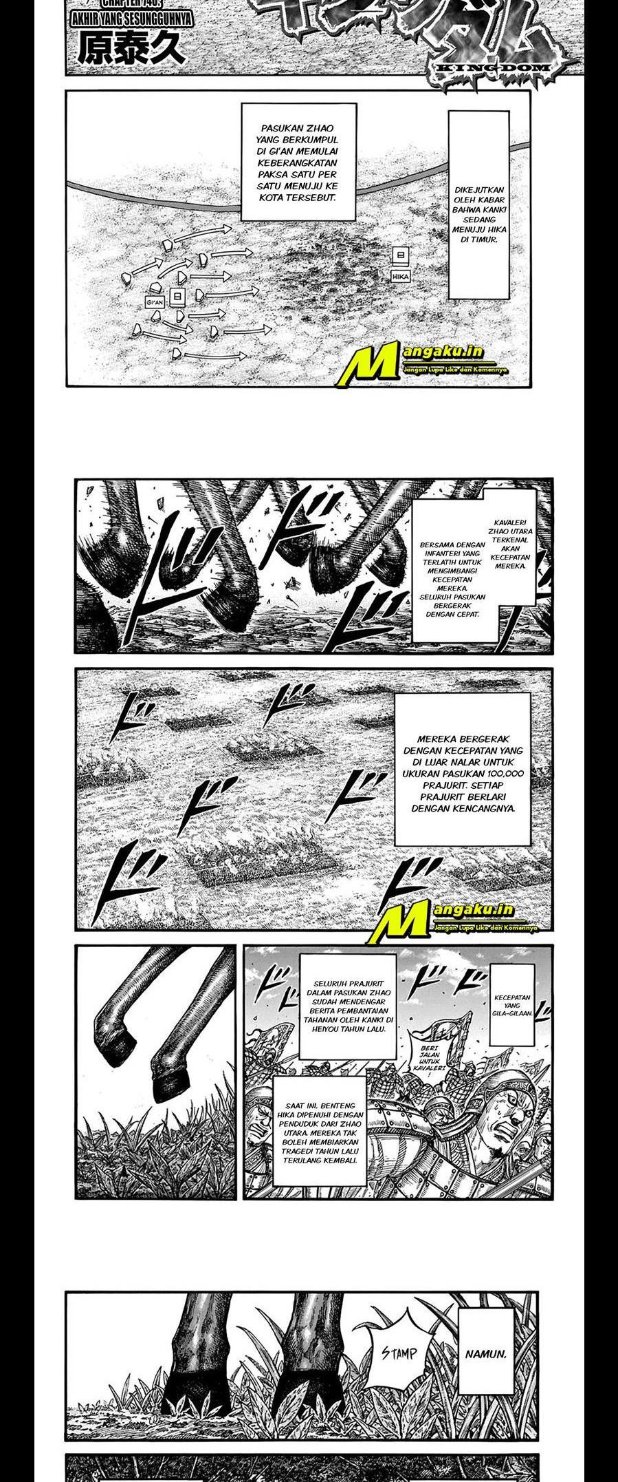 Manga Kingdom Chapter 740 gambar nomor 2