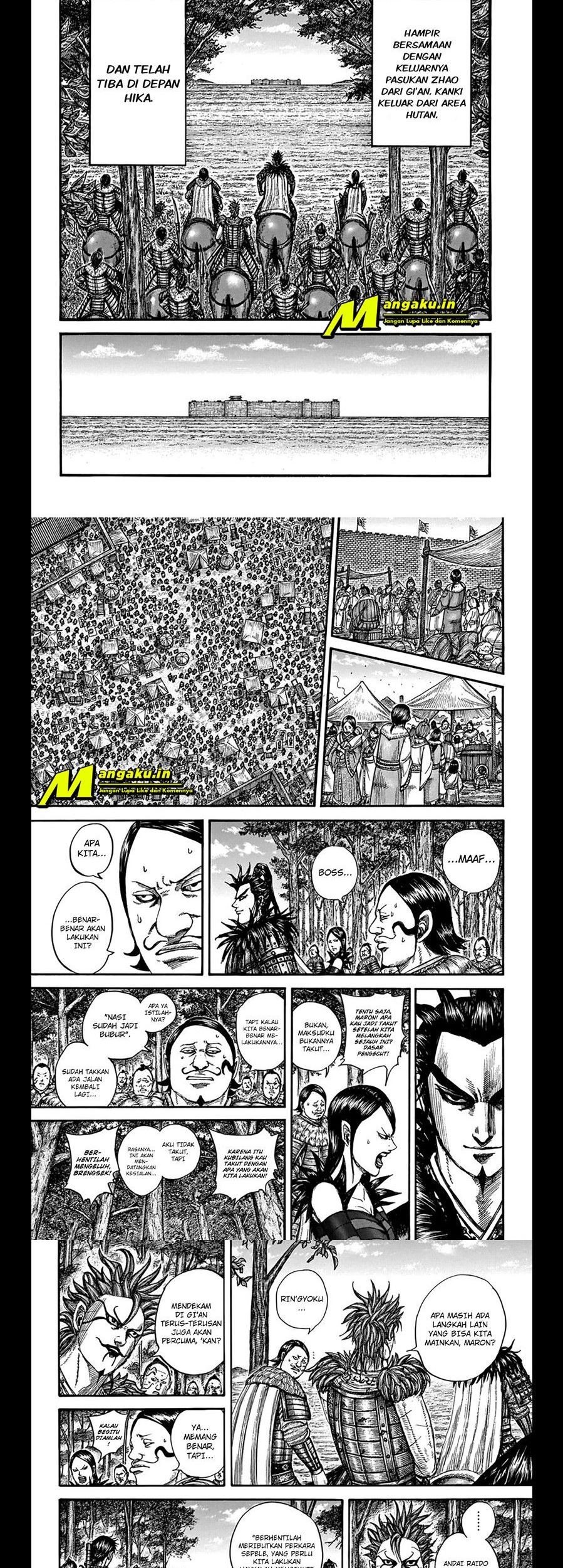Kingdom Chapter 740 Gambar 3