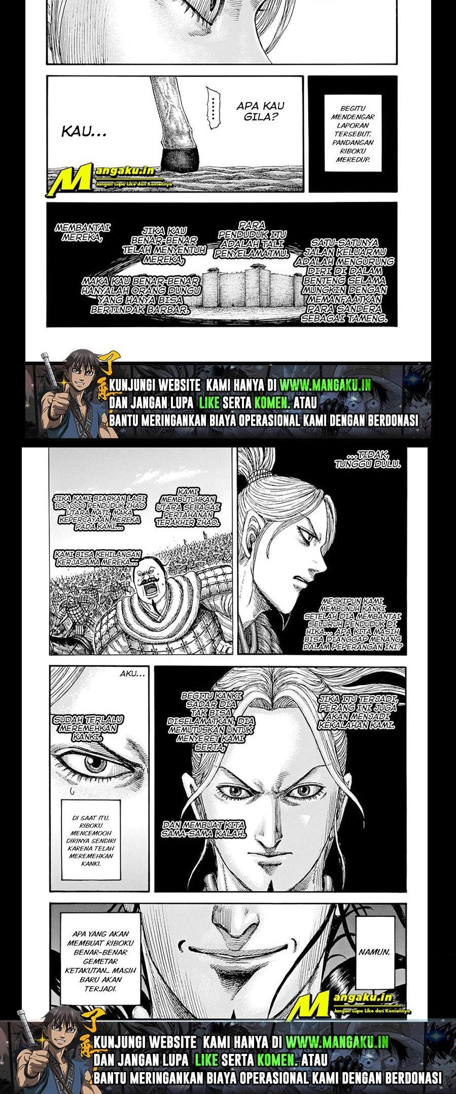Kingdom Chapter 740 Gambar 10