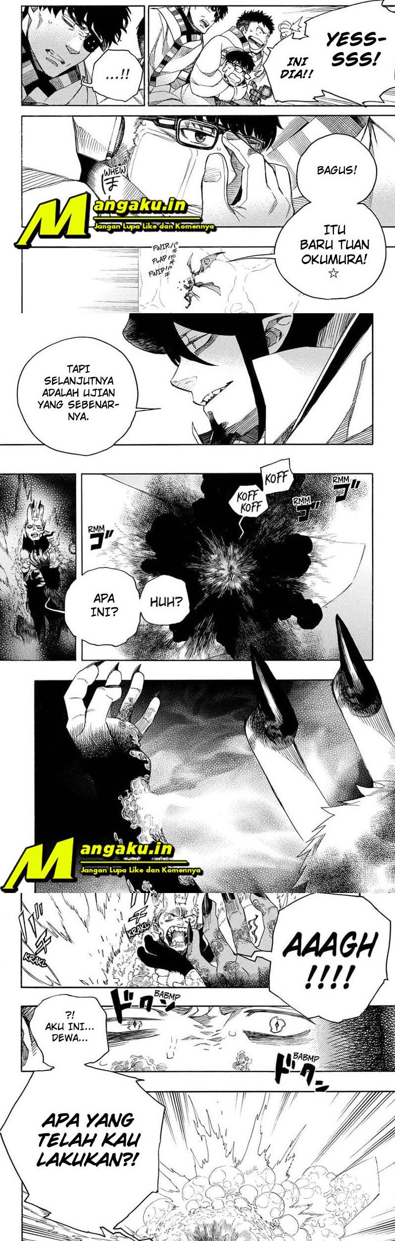 Manga Ao no Exorcist Chapter 137 gambar nomor 2