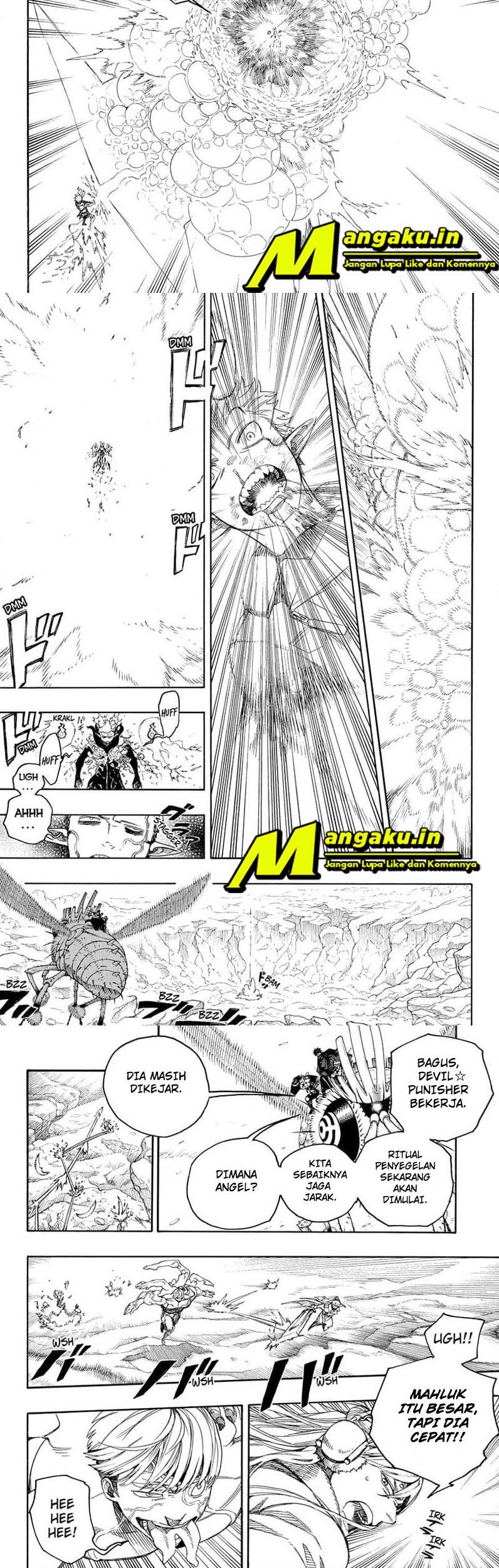 Ao no Exorcist Chapter 137 Gambar 3