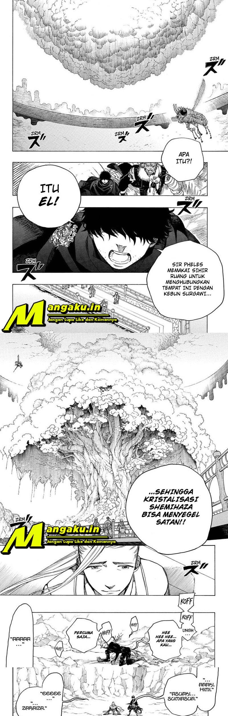 Ao no Exorcist Chapter 137 Gambar 8