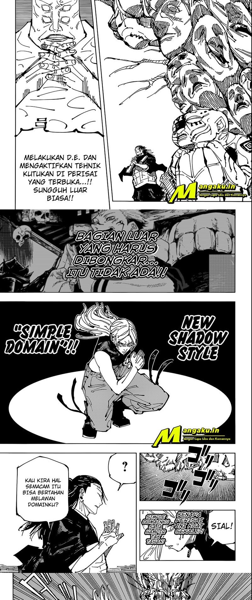 Jujutsu Kaisen Chapter 206 Gambar 4