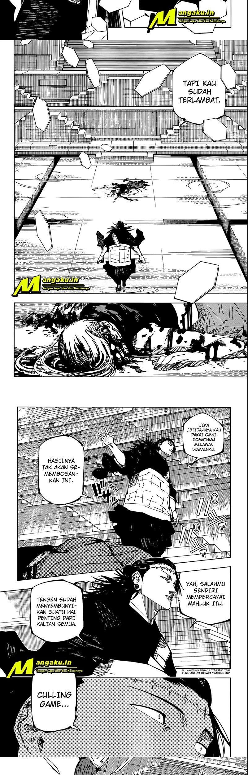 Jujutsu Kaisen Chapter 206 Gambar 7