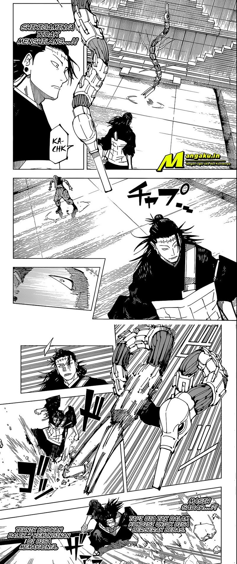 Jujutsu Kaisen Chapter 206 Gambar 8