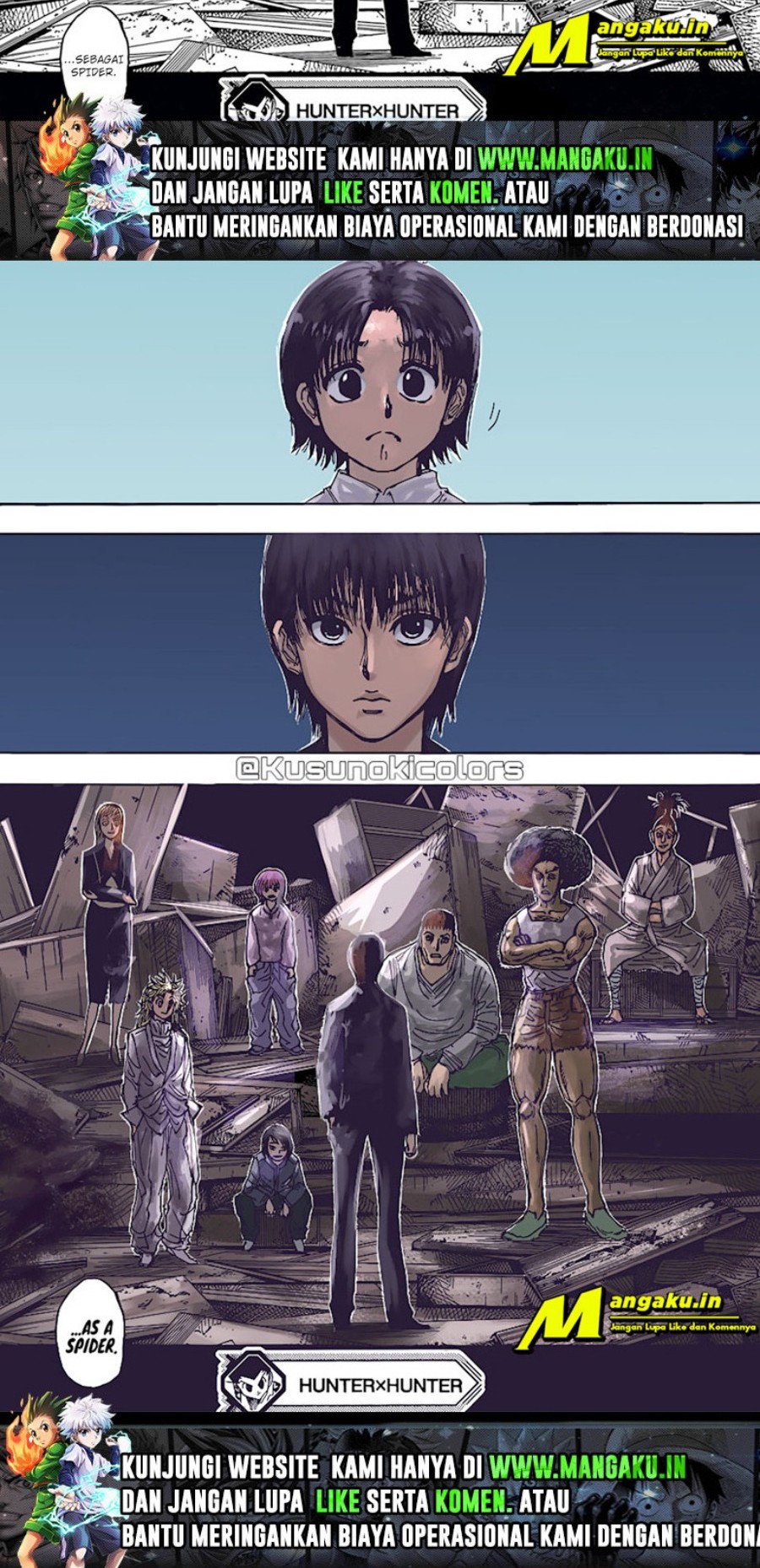 Hunter x Hunter Chapter 397 Gambar 15