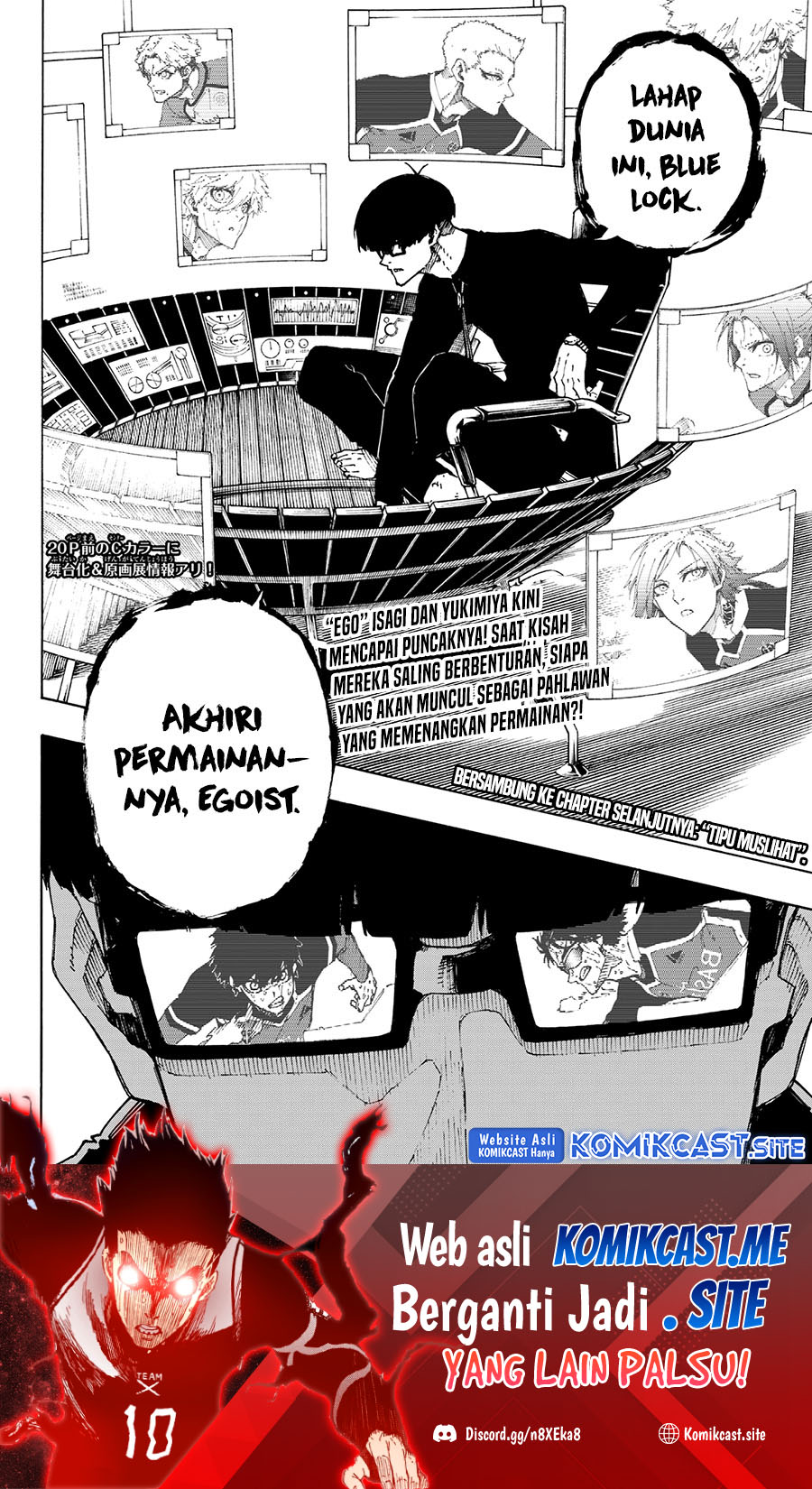 Blue Lock Chapter 200 Gambar 19