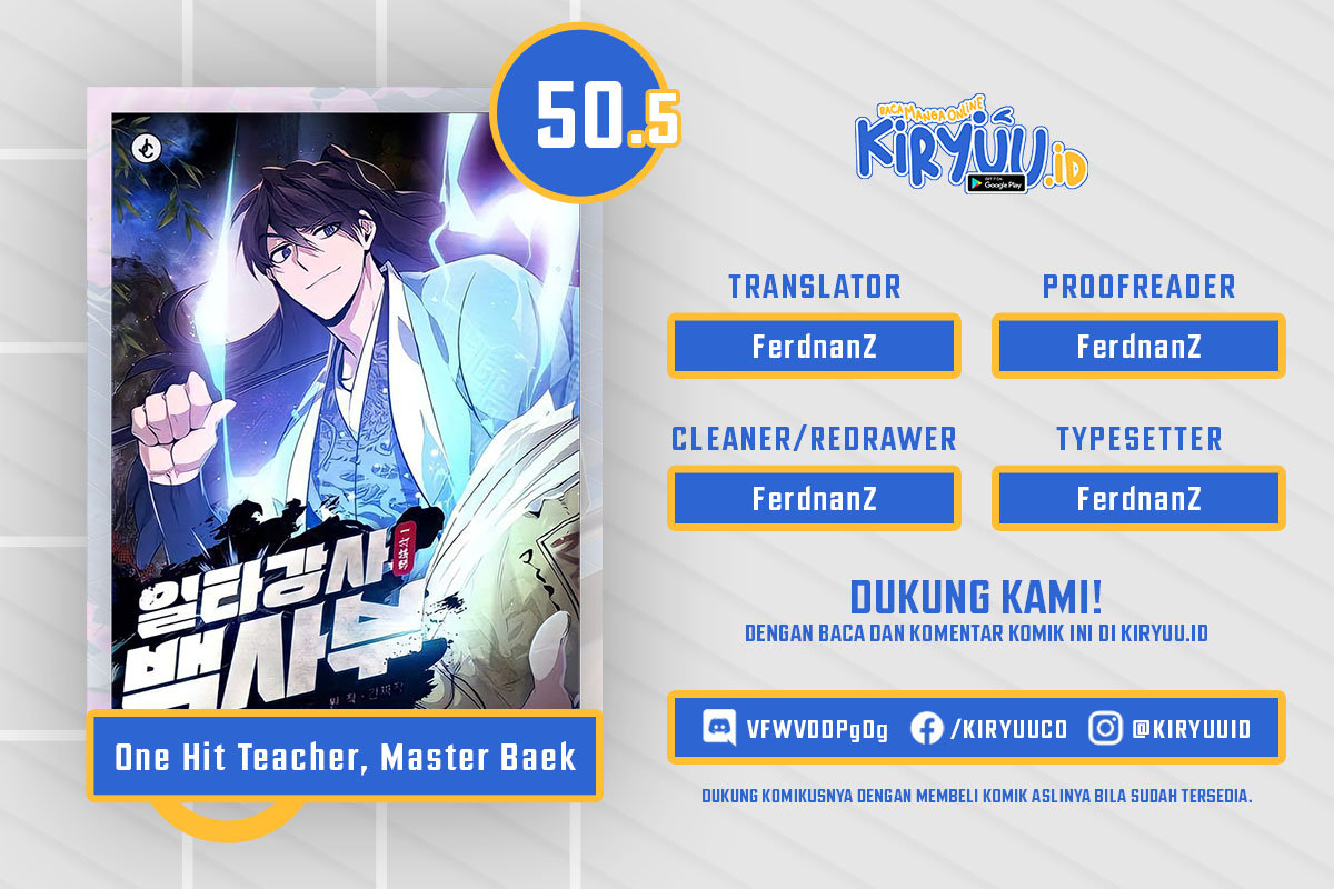 Komik Number One Star Instructor Master Baek Chapter 50.5 gambar nomor 1