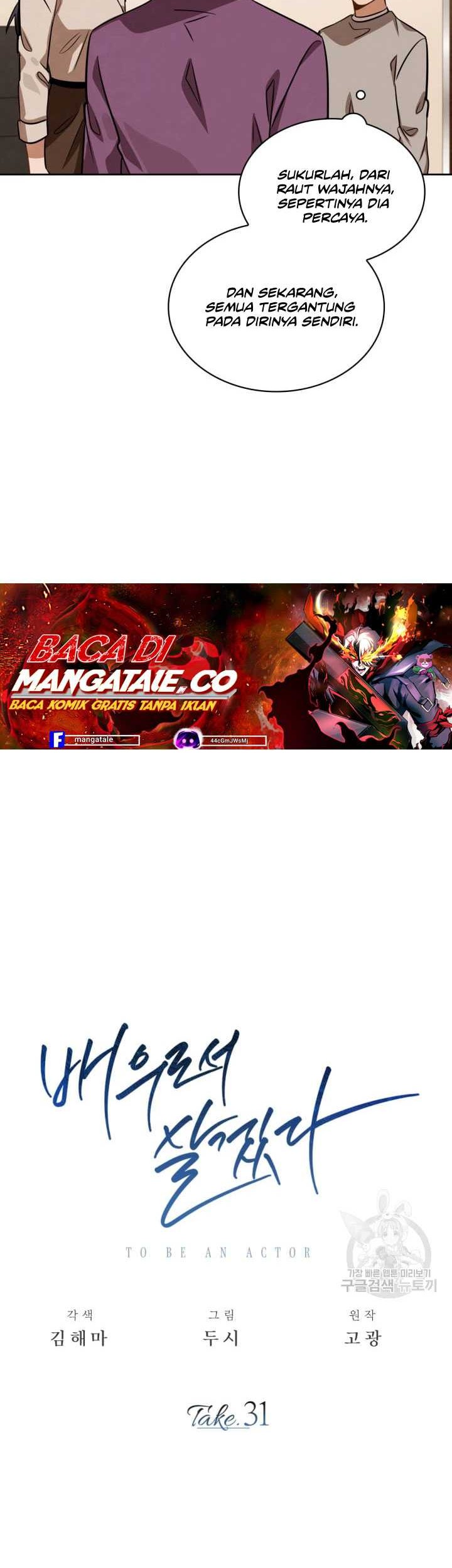 Be the Actor Chapter 31 Gambar 27