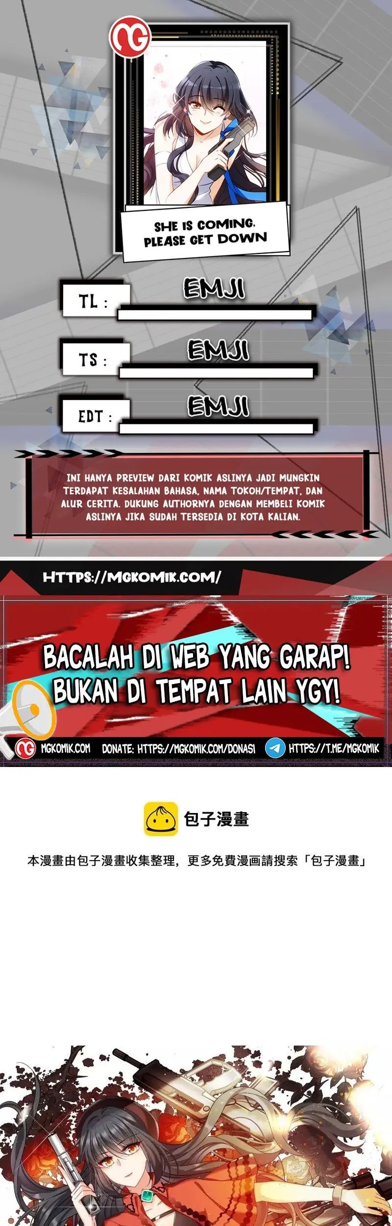 Komik She Is Coming, Please Get Down! Chapter 98.2 gambar nomor 1