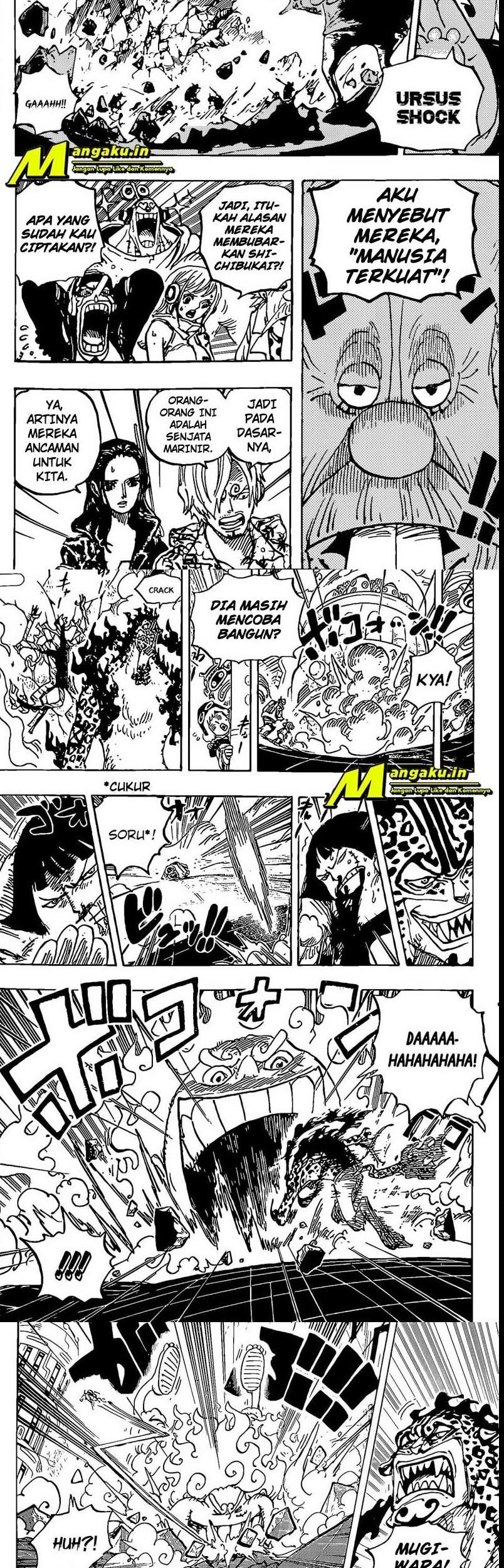One Piece Chapter 1070 Gambar 7