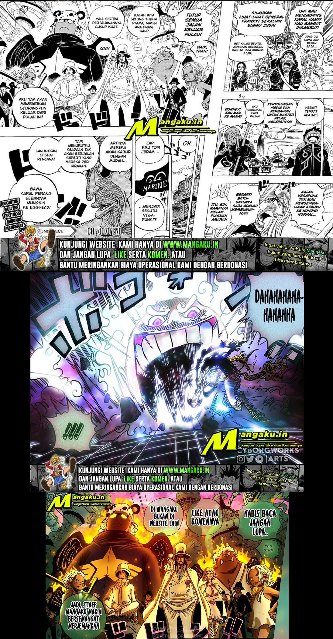One Piece Chapter 1070 Gambar 13
