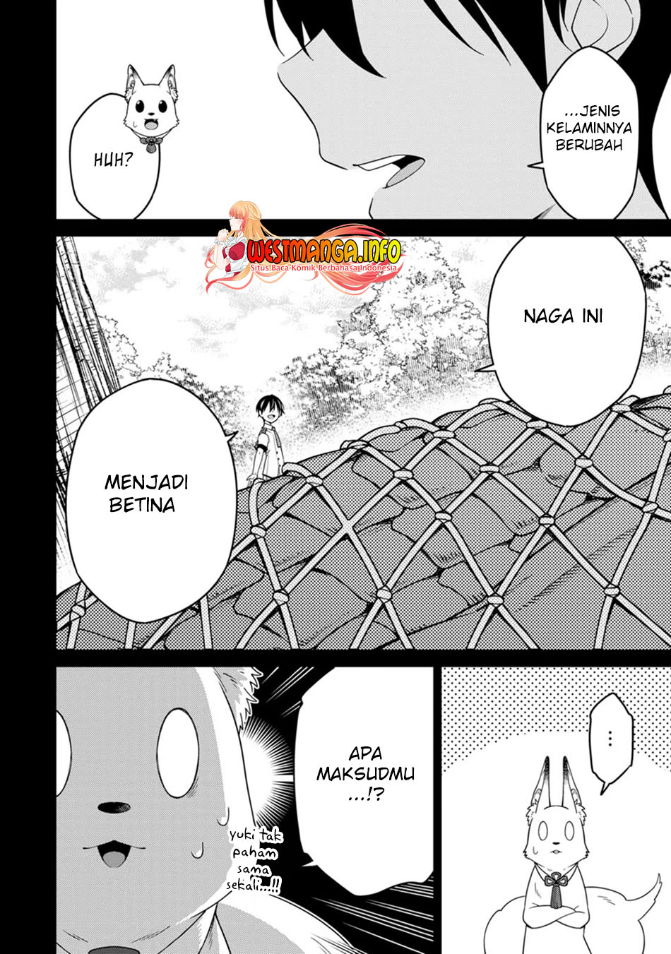 Saikyou Onmyouji no Isekai Tenseiki ~Geboku no Youkaidomo ni Kurabete Monster ga Yowaisugirundaga~ Chapter 18.3 Gambar 8