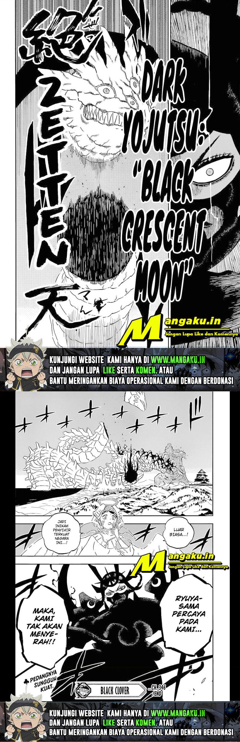 Black Clover Chapter 346 Gambar 9