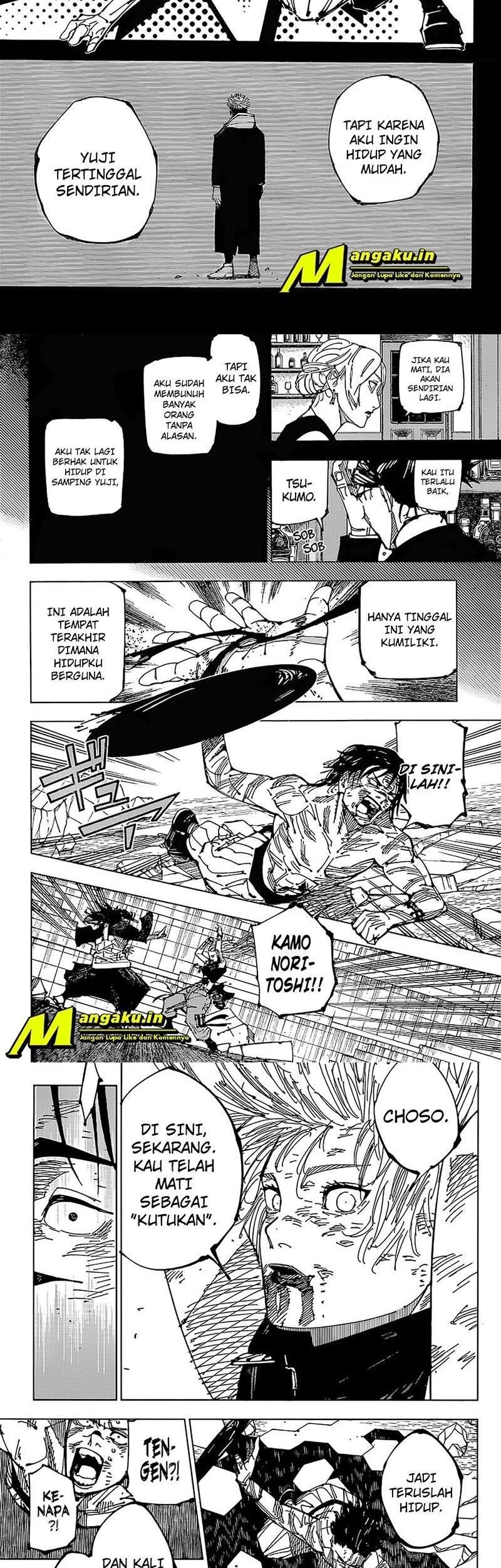Jujutsu Kaisen Chapter 208 Gambar 3