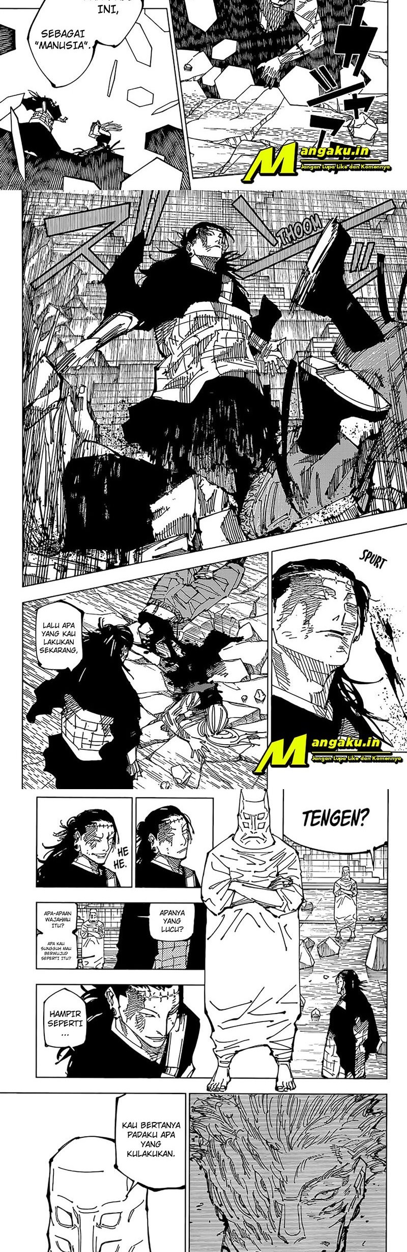 Jujutsu Kaisen Chapter 208 Gambar 4
