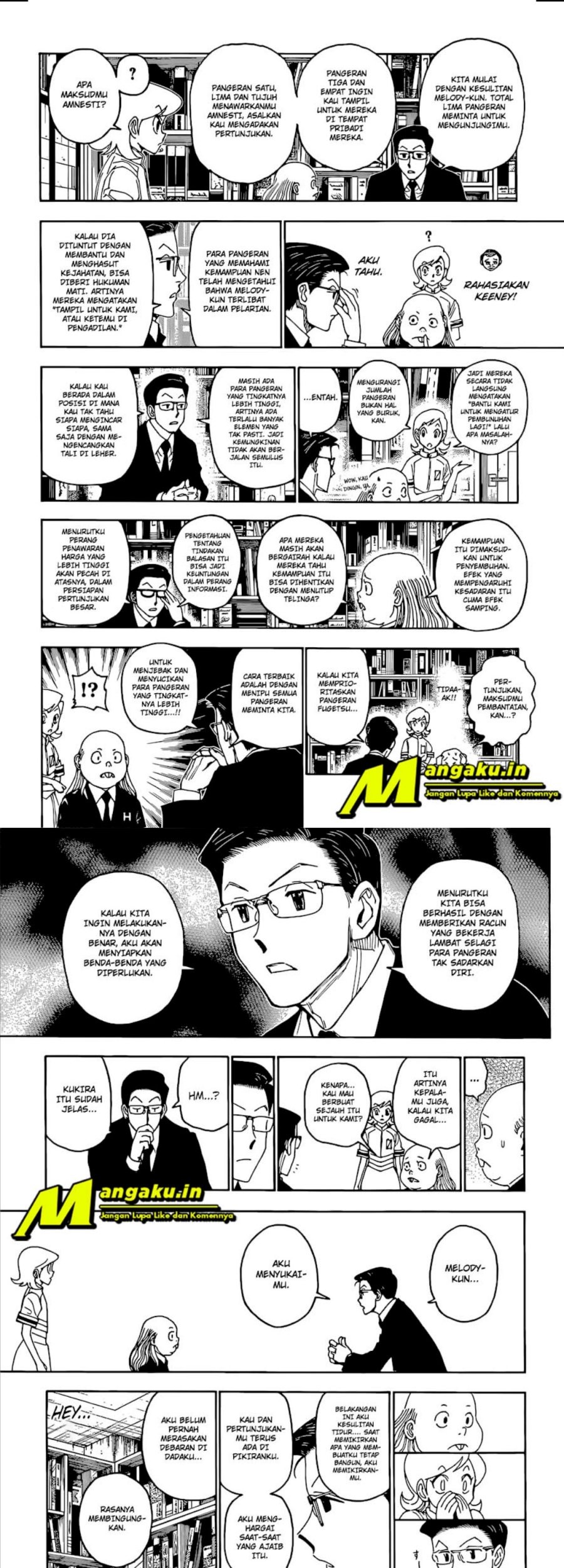 Hunter x Hunter Chapter 400 Gambar 6