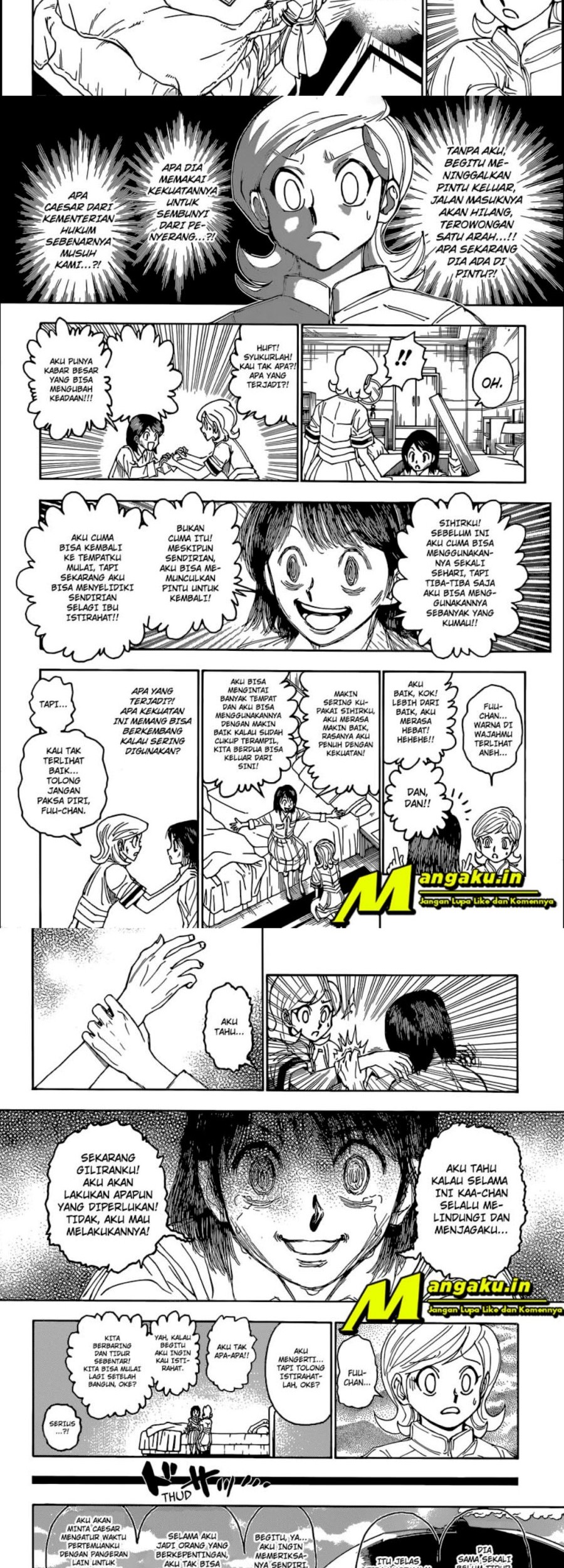 Hunter x Hunter Chapter 400 Gambar 9