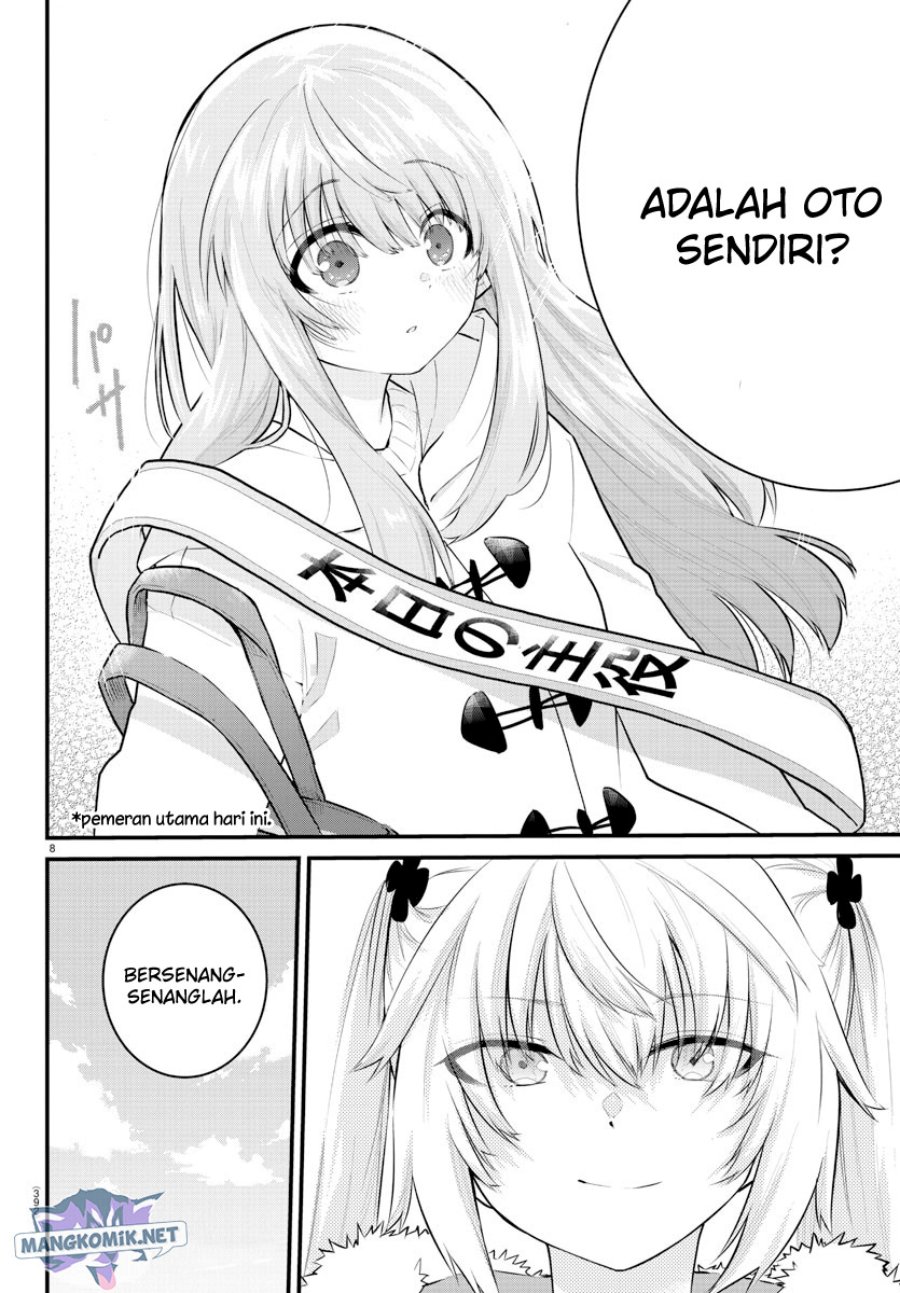 Koe ga dasenai Shoujo wa “Kanojo ga Yasashisugiru” to Omotte iru Chapter 141 Gambar 9