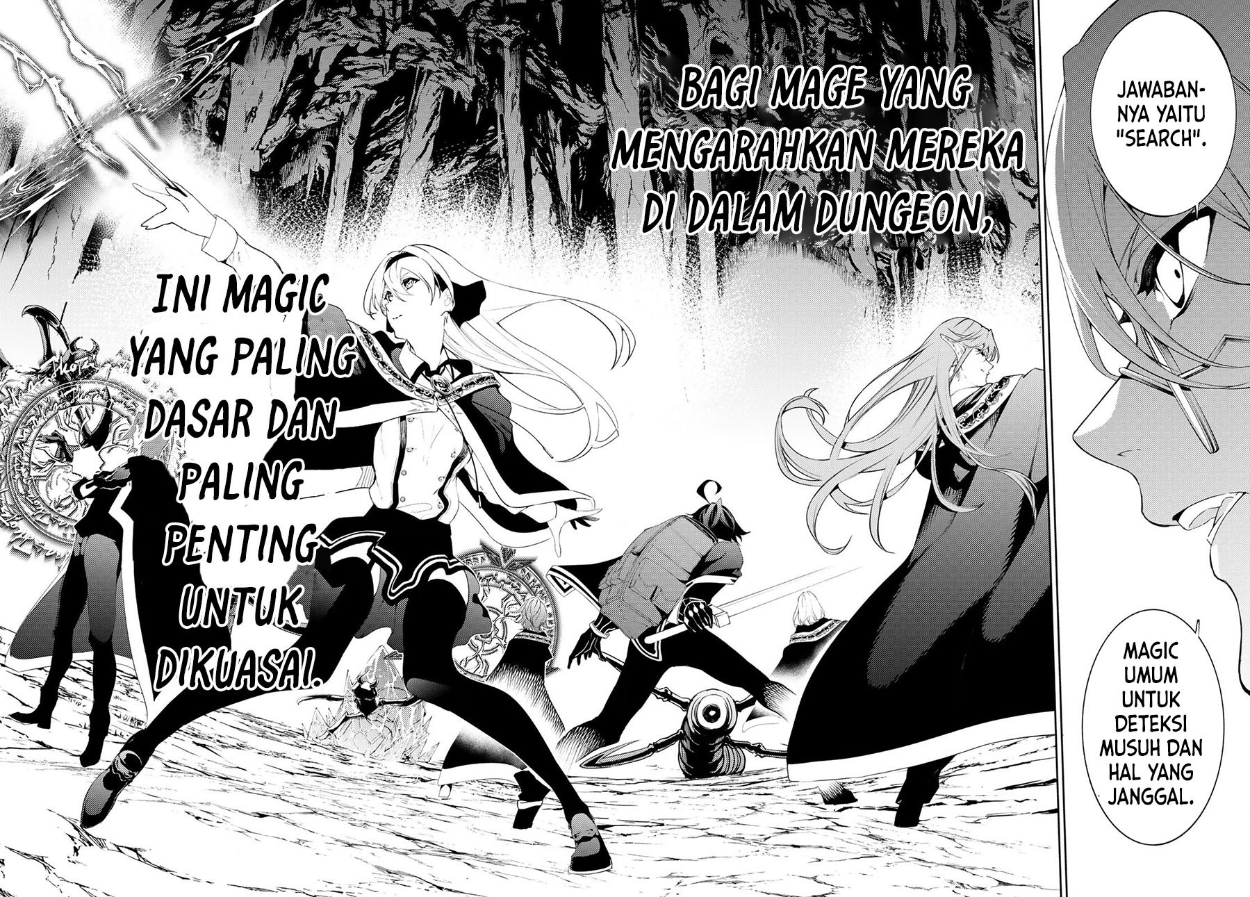 Tsue to Tsurugi no Wistoria Chapter 13 Gambar 4