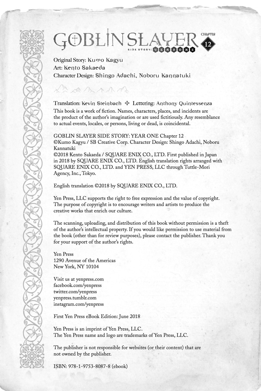 Goblin Slayer Side Story: Year One Chapter 12 Gambar 34