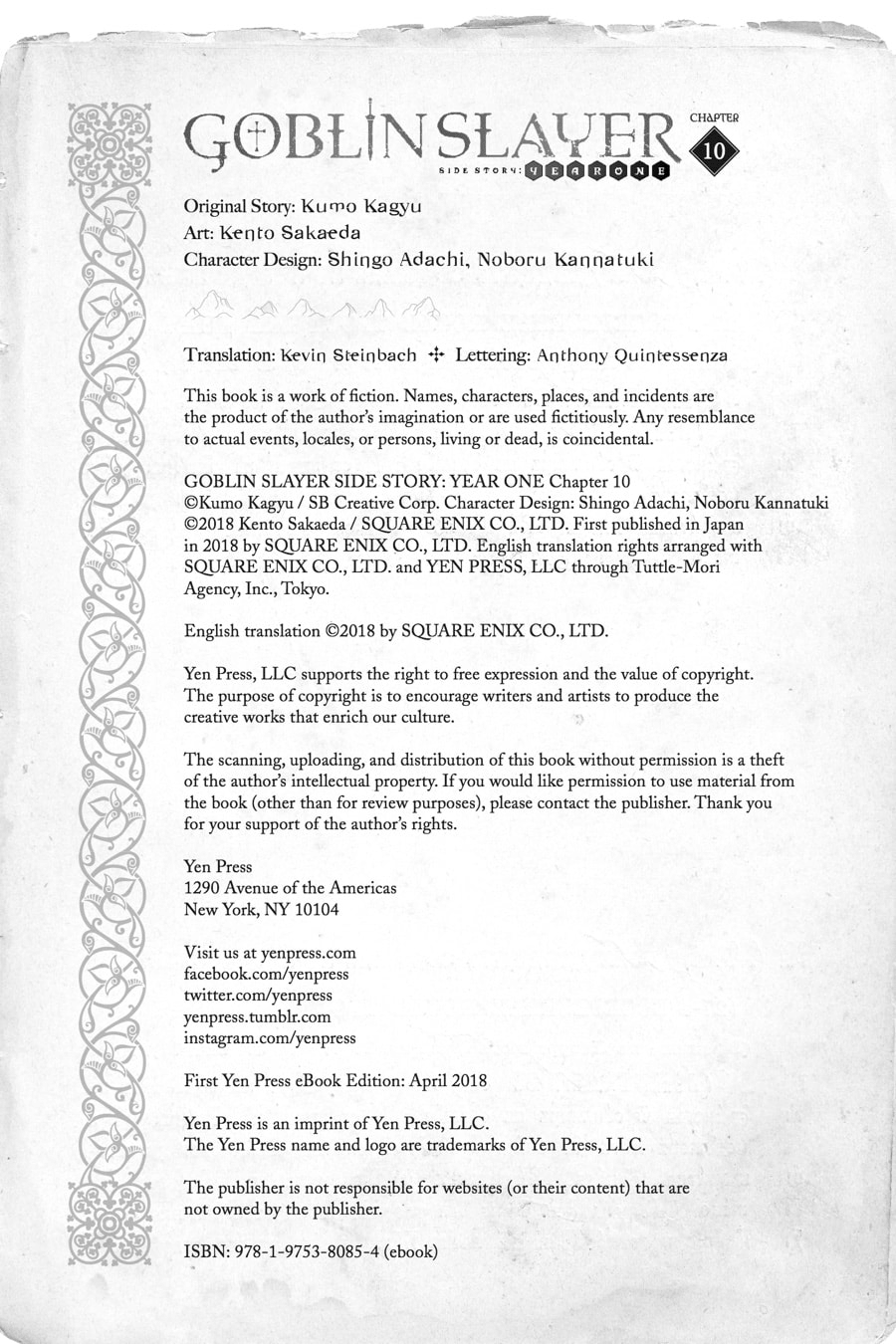 Goblin Slayer Side Story: Year One Chapter 10 Gambar 24
