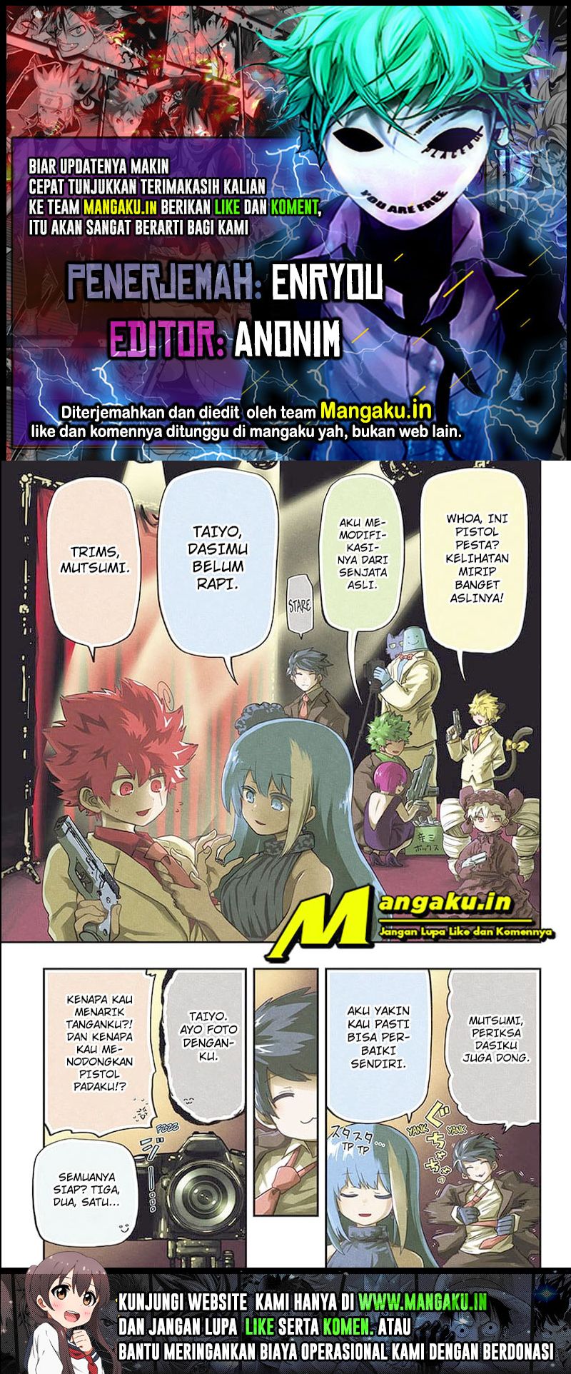 Komik Mission: Yozakura Family Chapter 160 gambar nomor 1