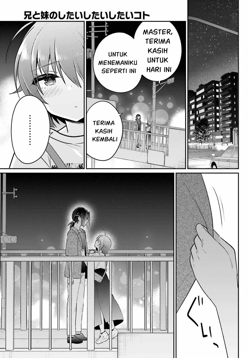 Ani to Imouto no Shitai Shitai Shitai Koto Chapter 11 Gambar 24