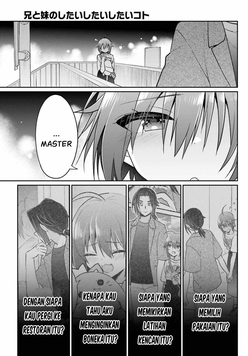 Ani to Imouto no Shitai Shitai Shitai Koto Chapter 11 Gambar 28