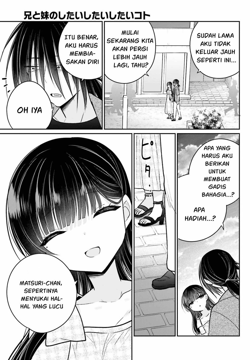 Ani to Imouto no Shitai Shitai Shitai Koto Chapter 11 Gambar 8