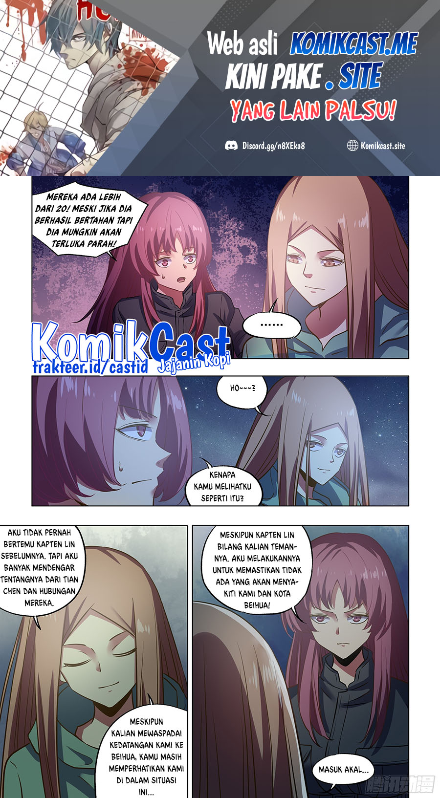 Manhua The Last Human Chapter 491 gambar nomor 2